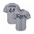 Tampa Bay Rays #44 Peter Fairbanks Authentic Grey Road Cool Base Baseball Player Jersey