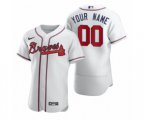 Atlanta Braves Custom Nike White 2020 Authentic Jersey