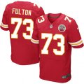 Kansas City Chiefs #73 Zach Fulton Red Team Color Vapor Untouchable Elite Player NFL Jersey