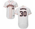 Houston Astros #30 Hector Rondon White Home Flex Base Authentic Collection MLB Jersey