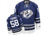 Nashville Predators #58 Dante Fabbro Authentic Blue Third NHL Jersey