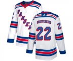 Reebok New York Rangers #22 Kevin Shattenkirk Authentic White Away NHL Jersey