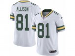 Green Bay Packers #81 Geronimo Allison White Vapor Untouchable Limited Player NFL Jersey
