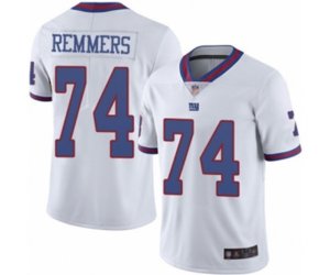 New York Giants #74 Mike Remmers Elite White Rush Vapor Untouchable Football Jersey