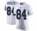 Dallas Cowboys #84 Jay Novacek White Rush Pride Name & Number T-Shirt