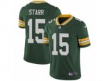 Green Bay Packers #15 Bart Starr Vapor Untouchable Limited Green Team Color NFL Jersey
