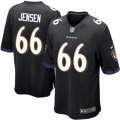 Baltimore Ravens #66 Ryan Jensen Game Black Alternate NFL Jersey