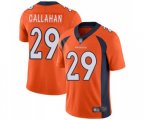 Denver Broncos #29 Bryce Callahan Orange Team Color Vapor Untouchable Limited Player Football Jersey