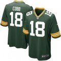 Green Bay Packers #18 Randall Cobb Game Green Team Color NFL Jersey