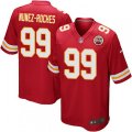 Kansas City Chiefs #99 Rakeem Nunez-Roches Game Red Team Color NFL Jersey