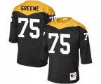 Pittsburgh Steelers #75 Joe Greene Elite Black 1967 Home Throwback Football Jersey