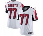 Atlanta Falcons #77 James Carpenter White Vapor Untouchable Limited Player Football Jersey