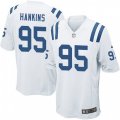 Indianapolis Colts #95 Johnathan Hankins Game White NFL Jersey