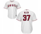 Los Angeles Angels of Anaheim #37 Cody Allen Replica White Home Cool Base Baseball Jersey