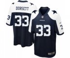 Dallas Cowboys #33 Tony Dorsett Game Navy Blue Throwback Alternate Football Jersey