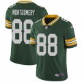 Green Bay Packers #88 Ty Montgomery Green Team Color Vapor Untouchable Limited Player NFL Jersey