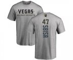 Vegas Golden Knights #47 Luca Sbisa Gray Backer T-Shirt