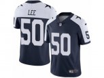 Dallas Cowboys #50 Sean Lee Vapor Untouchable Limited Navy Blue Throwback Alternate NFL Jersey