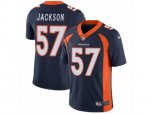 Denver Broncos #57 Tom Jackson Vapor Untouchable Limited Navy Blue Alternate NFL Jersey