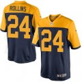 Green Bay Packers #24 Quinten Rollins Limited Navy Blue Alternate NFL Jersey