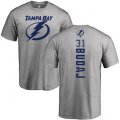 Tampa Bay Lightning #31 Peter Budaj Ash Backer T-Shirt