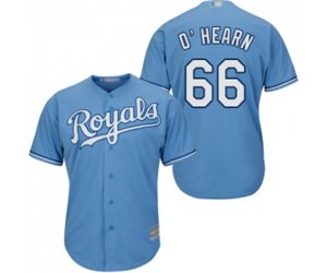 Kansas City Royals #66 Ryan O\'Hearn Replica Light Blue Alternate 1 Cool Base Baseball Jersey