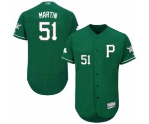 Pittsburgh Pirates Jason Martin Green Celtic Flexbase Authentic Collection Baseball Player Jersey