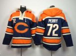 nike nfl jerseys chicago bears #72 perry orange-blue[pullover hooded sweatshirt]