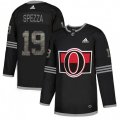 Ottawa Senators #19 Jason Spezza Black Authentic Classic Stitched NHL Jersey