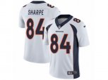 Denver Broncos #84 Shannon Sharpe Vapor Untouchable Limited White NFL Jersey