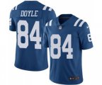 Indianapolis Colts #84 Jack Doyle Limited Royal Blue Rush Vapor Untouchable Football Jersey