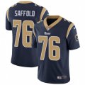 Los Angeles Rams #76 Rodger Saffold Navy Blue Team Color Vapor Untouchable Limited Player NFL Jersey