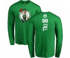 Boston Celtics #99 Tacko Fall Kelly Green Backer Long Sleeve T-Shirt