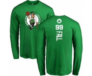 Boston Celtics #99 Tacko Fall Kelly Green Backer Long Sleeve T-Shirt
