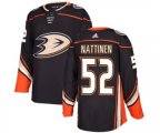 Anaheim Ducks #52 Julius Nattinen Authentic Black Home Hockey Jersey