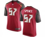 Tampa Bay Buccaneers #57 Noah Spence Game Red Team Color Football Jersey