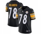 Pittsburgh Steelers #78 Alejandro Villanueva Black Team Color Vapor Untouchable Limited Player Football Jersey