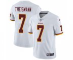 Washington Redskins #7 Joe Theismann White Vapor Untouchable Limited Player Football Jersey