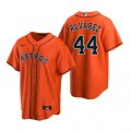 Nike Houston Astros #44 Yordan Alvarez Orange Alternate Stitched Baseball Jersey