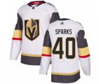 Vegas Golden Knights #40 Garret Sparks Authentic White Away Hockey Jersey