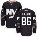 New York Islanders #86 Nikolay Kulemin Premier Black Third NHL Jersey