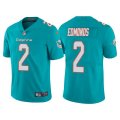 Miami Dolphins #2 Chase Edmonds Aqua Vapor Untouchable Limited Stitched Football Jersey