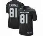 New York Jets #81 Quincy Enunwa Game Black Alternate Football Jersey