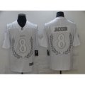 Baltimore Ravens #8 Lamar Jackson Limited White Souvenir Edition Football Jersey