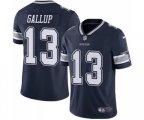 Dallas Cowboys #13 Michael Gallup Navy Blue Team Color Vapor Untouchable Limited Player Football Jersey