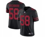 San Francisco 49ers #58 Weston Richburg Black Vapor Untouchable Limited Player Football Jersey