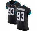 Jacksonville Jaguars #93 Calais Campbell Teal Black Team Color Vapor Untouchable Elite Player Football Jersey