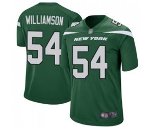 New York Jets #54 Avery Williamson Game Green Team Color Football Jersey