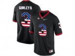 2016 US Flag Fashion-Men's Georgia Bulldogs Todd Gurley II #3 College Football Limited Jerseys - Black