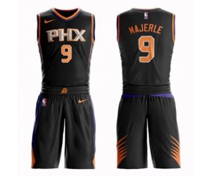 Phoenix Suns #9 Dan Majerle Swingman Black Basketball Suit Jersey - Statement Edition